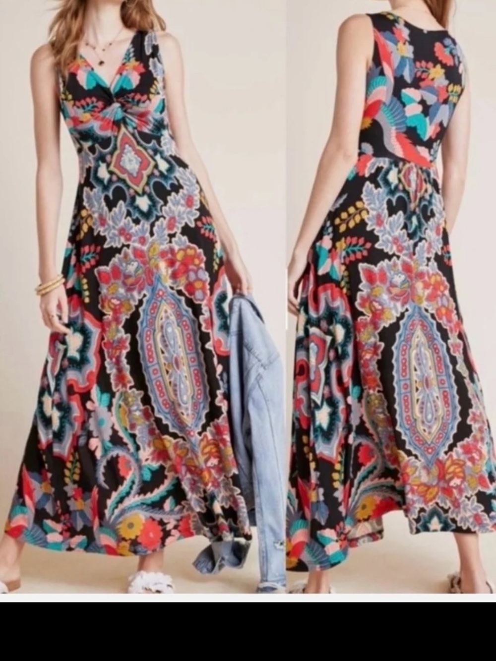 Anthropologie Maeve Camilla Maxi dress